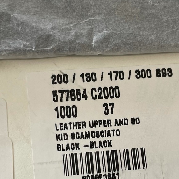 GUCCI Exaggerated point Crystal Suede Mules Black 37 7 glam era Renaissance - Picture 8 of 17